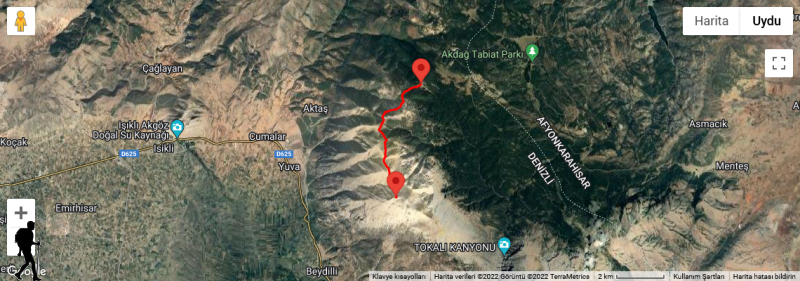 AKDAĞ - Kıraç Tepe [2.447 m] - İzler