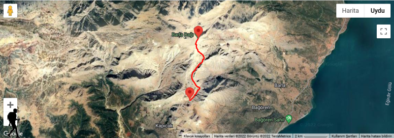 BARLA DAĞI [2.798 m] - İzler