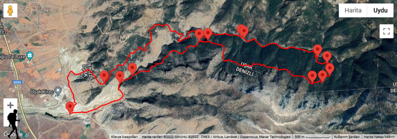 BULKAZ DAĞI [Kız Kapan Yolu] - İzler