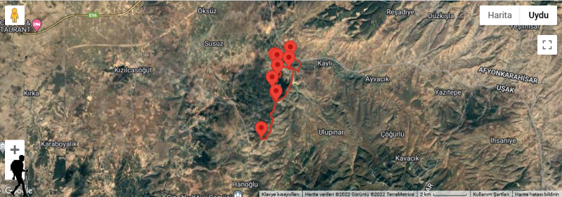 ÇAKMAK TEPE (1.280 m) - İzler ÇAKMAK TEPE (1.280 m) - İzler