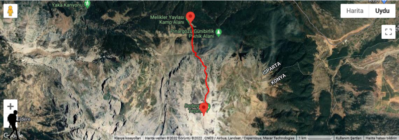 DEDEGÖL DAĞI [2.998 m] - İzler