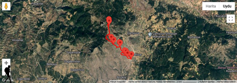 ELMA DAĞI - Dişkaya YGK [1.805 m] - İzler