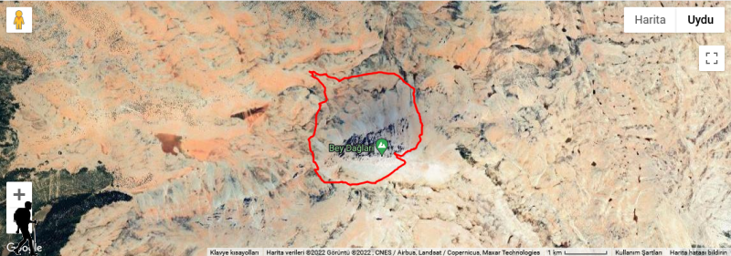 KIZLAR SİVRİSİ [3.070 m] - İzler