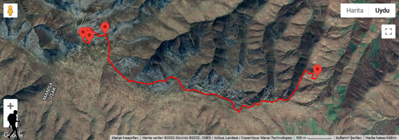 UMUR BABA DAĞI [1.554 m] - İzler